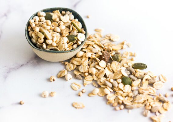 Gluten free moozly muesli